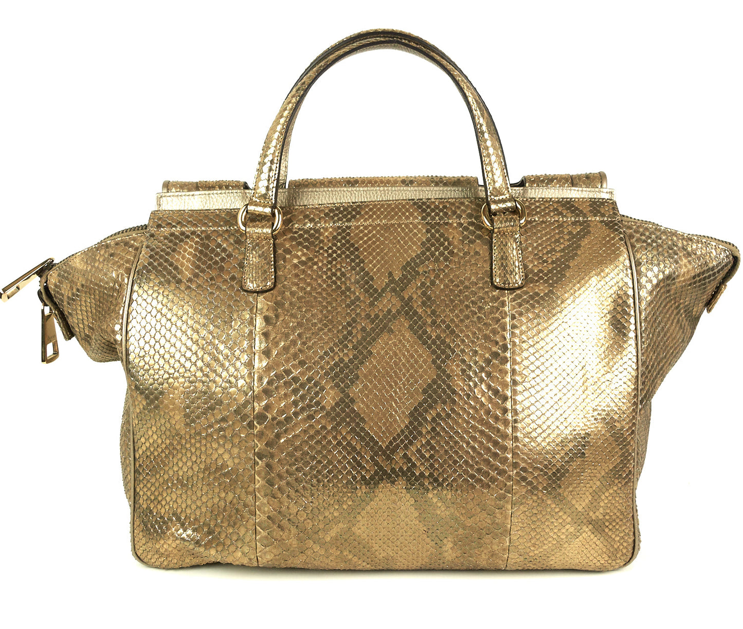 Gucci 1973 Python Skin Medium Bag