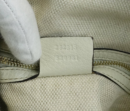 Gucci Diana Monogram Canvas Bamboo Handle Bag with Strap