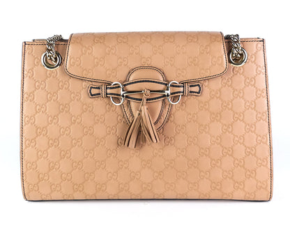 Gucci Emily Guccissima Leather Large Bag