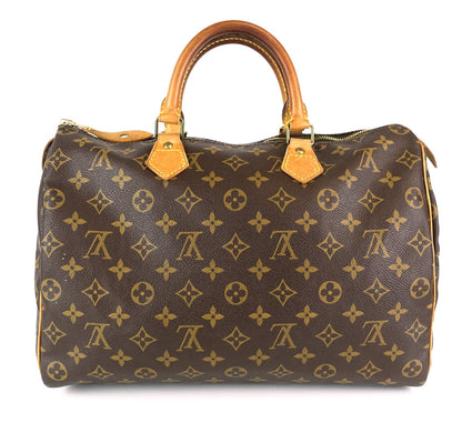 Louis Vuitto Speedy 35 Monogram Canvas Bag
