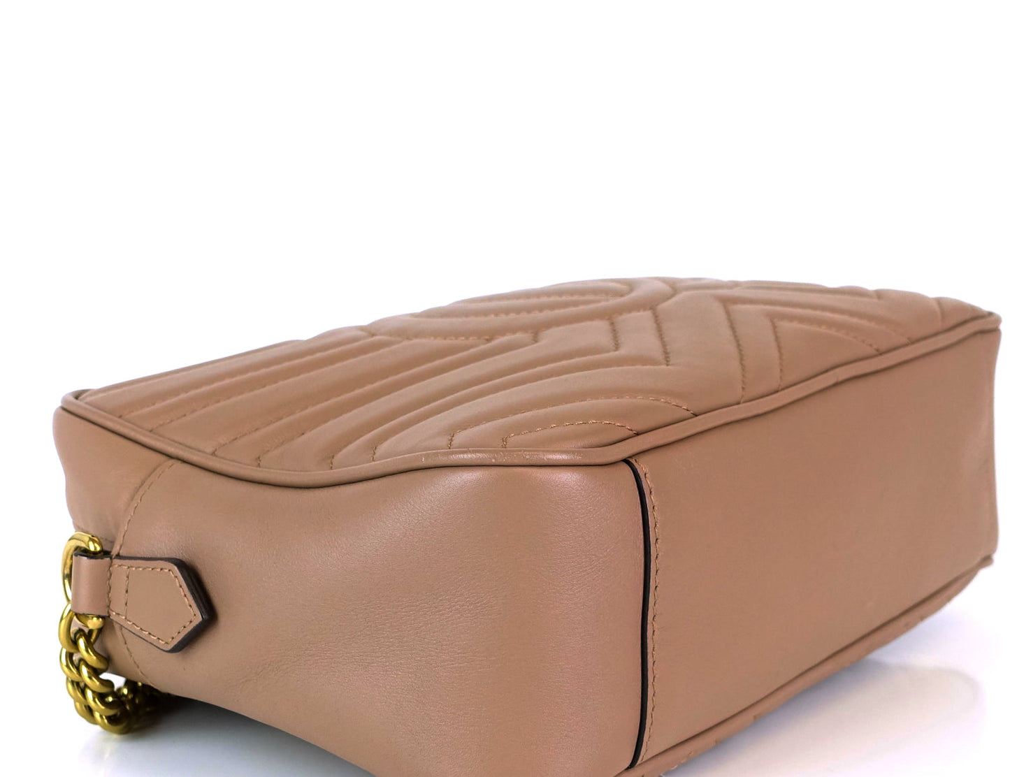 Gucci Marmont Matelasse Chevron Leather Medium Bag