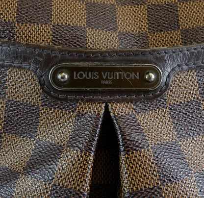 Louis Vuitto Bloomsbury PM Damier Ebene Canvas Bag