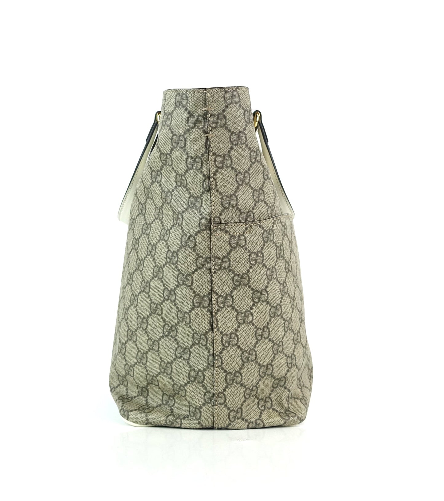 Gucci Supreme Monogram Canvas Top Handle Diaper Bag with Straps