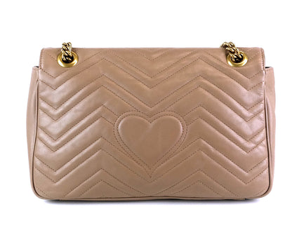 Gucci Marmont Matelasse Chevron Leather Small Bag