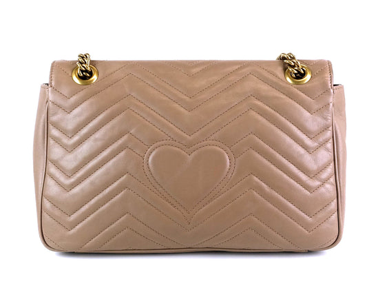Gucci Marmont Matelasse Chevron Leather Small Bag