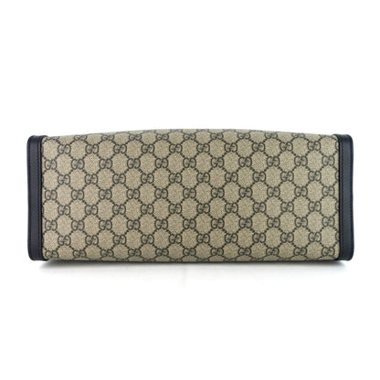 Gucci Medium Supreme GG Canvas Padlock Shoulder Bag