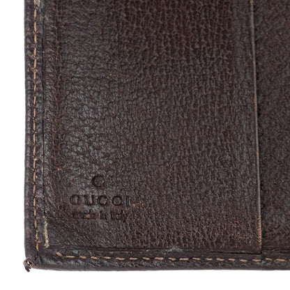 Gucci GG Canvas D-Ring Compact Wallet