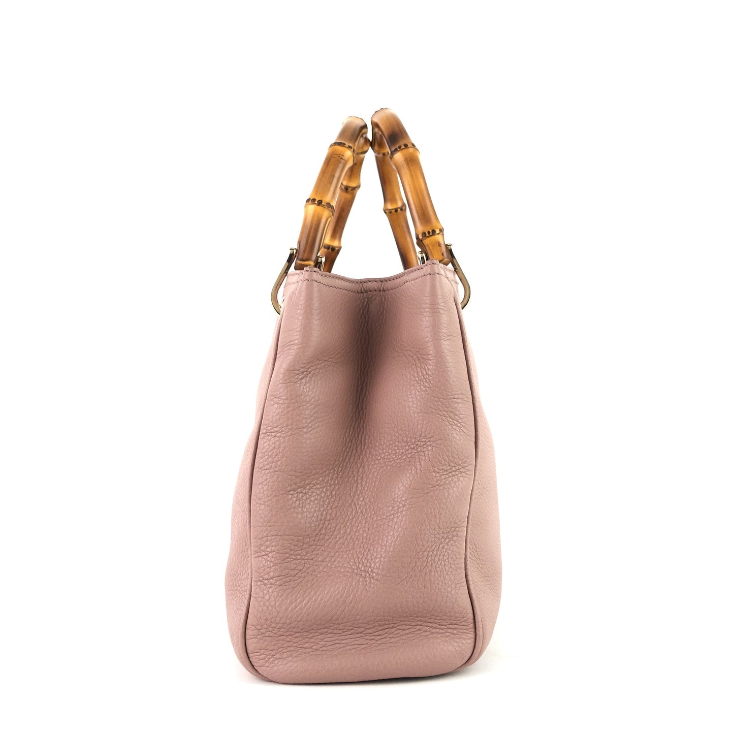 Gucci Bamboo Shopper Small Calfskin Tote Bag
