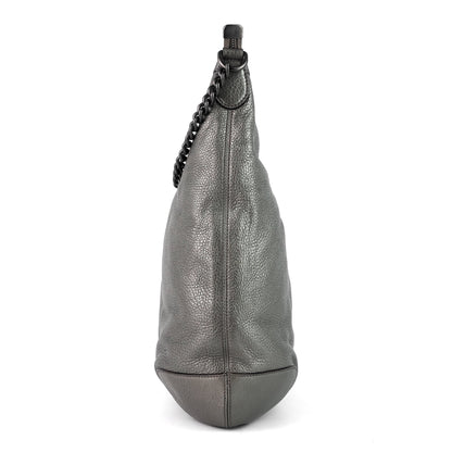 Gucci Soho Chain Pebbled Calf Leather Hobo Bag