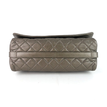 Chanel City Rock Large Goatskin Flap Bag