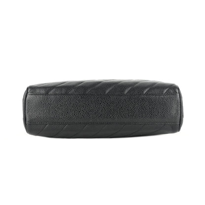 Chanel Quilted Caviar Leather CC Camera Bag