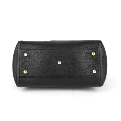 Gucci Soho Pebbled Leather Small Top Handle Tote Bag