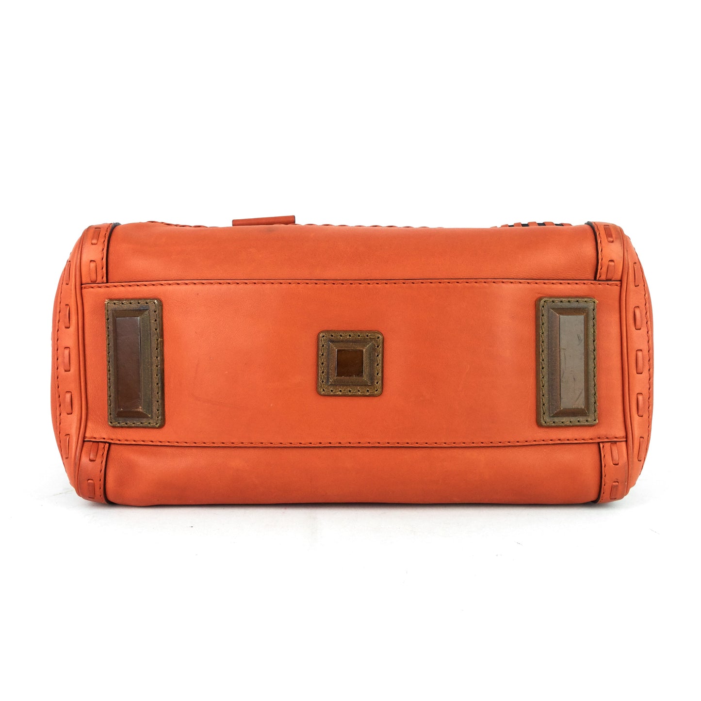 Gucci Leather 'Handmade' Medium Top Handle Bag