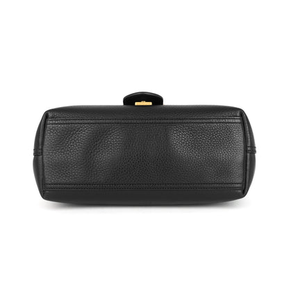 Gucci Marmont Pebbled Calfskin Shoulder Bag