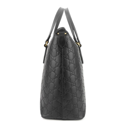 Gucci Signature Top Handle Guccissima Bag