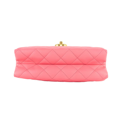 Chanel Small Calfskin Leather Flap Bag