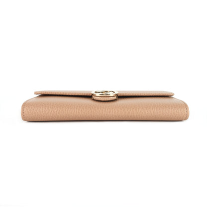 Gucci Dollar Interlocking G Continental Leather Wallet