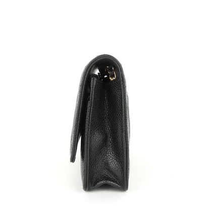 Chanel Wallet on Chain Caviar Leather Bag