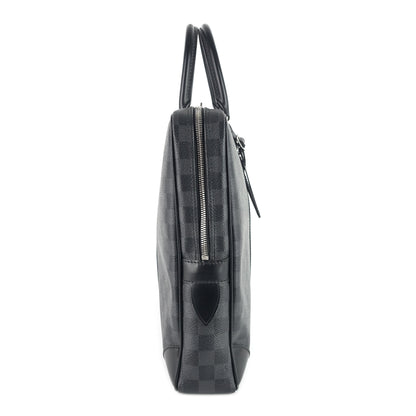 Louis Vuitto Porte-Documents Voyage GM Damier Graphite Canvas Briefcase Bag
