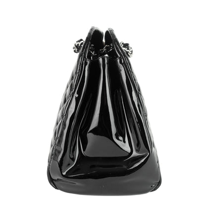 Chanel Just Mademoiselle Large Patent Leather Bag