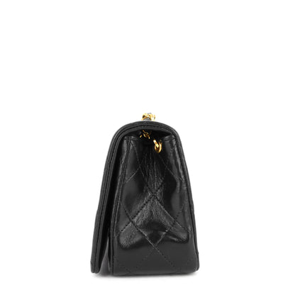 Chanel Lambskin Leather Small Single Flap Bag