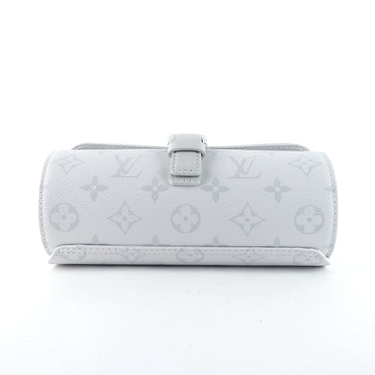 Louis Vuitto 3 Watch Case Monogram Antarctica Canvas Bag