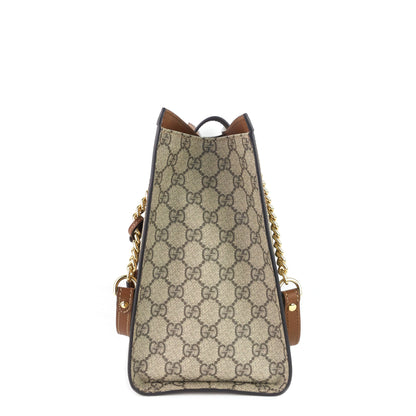 Gucci Padlock GG Supreme Canvas Medium Shoulder Bag
