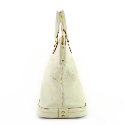 Louis Vuitto Suhali Lockit MM Goatskin Leather Handbag