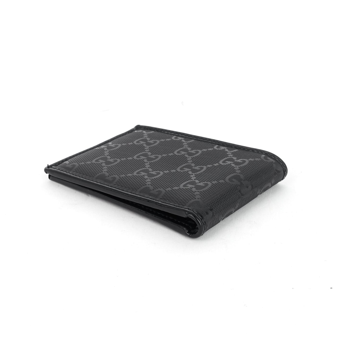 Gucci Bifold GG Coated Canvas Compact Wallet