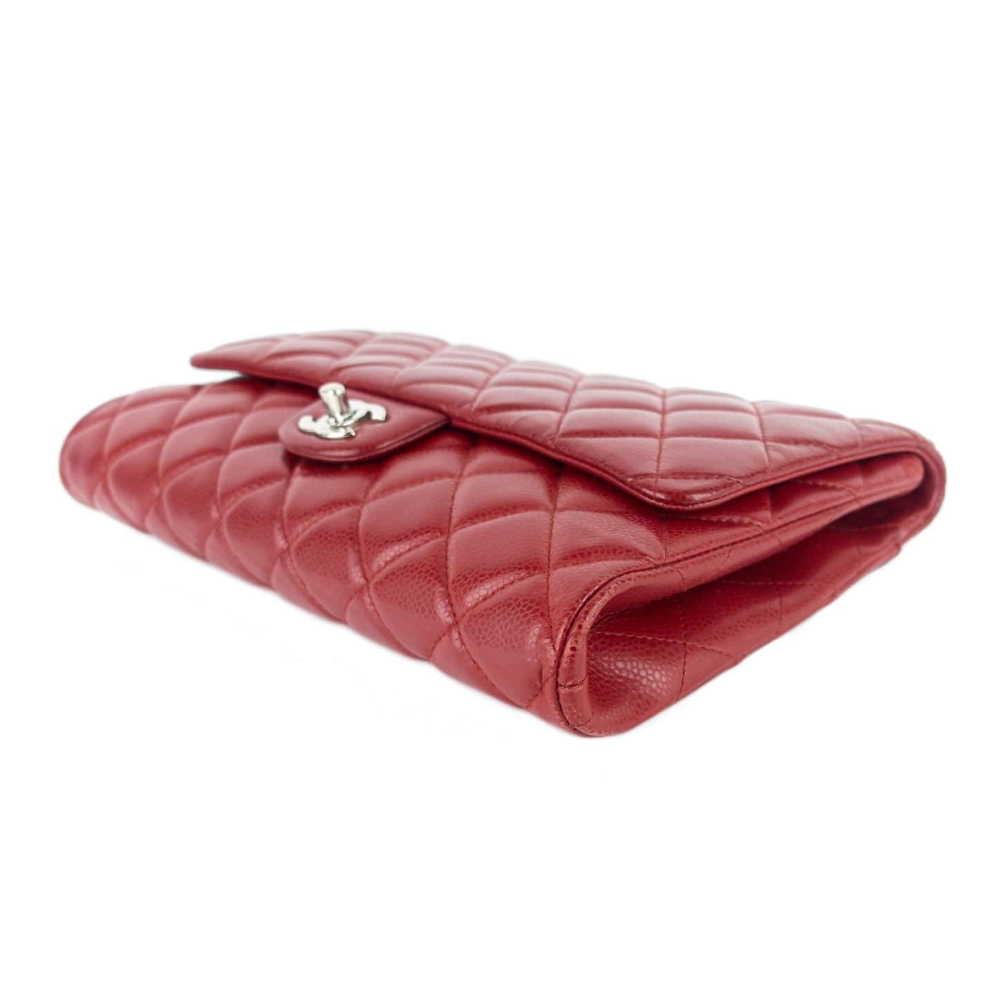 Chanel Quilted Caviar New Clutch with Chain Bag