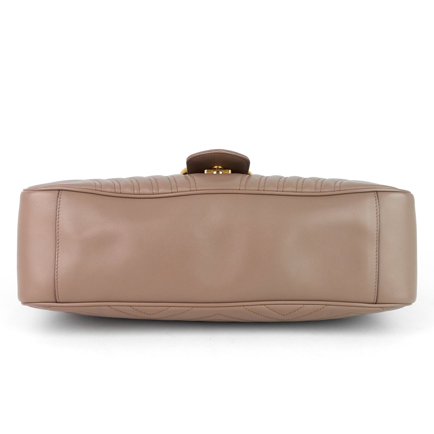 Gucci GG Marmont Large Chevron Leather Bag