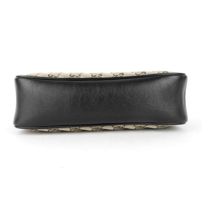 Gucci Marmont Small GG Canvas Chain Shoulder Bag