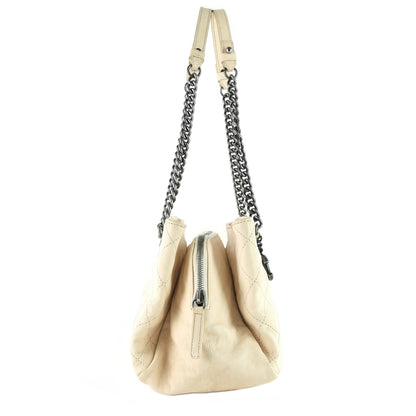 Chanel Chic Small Matelassé Caviar Leather Tote Bag