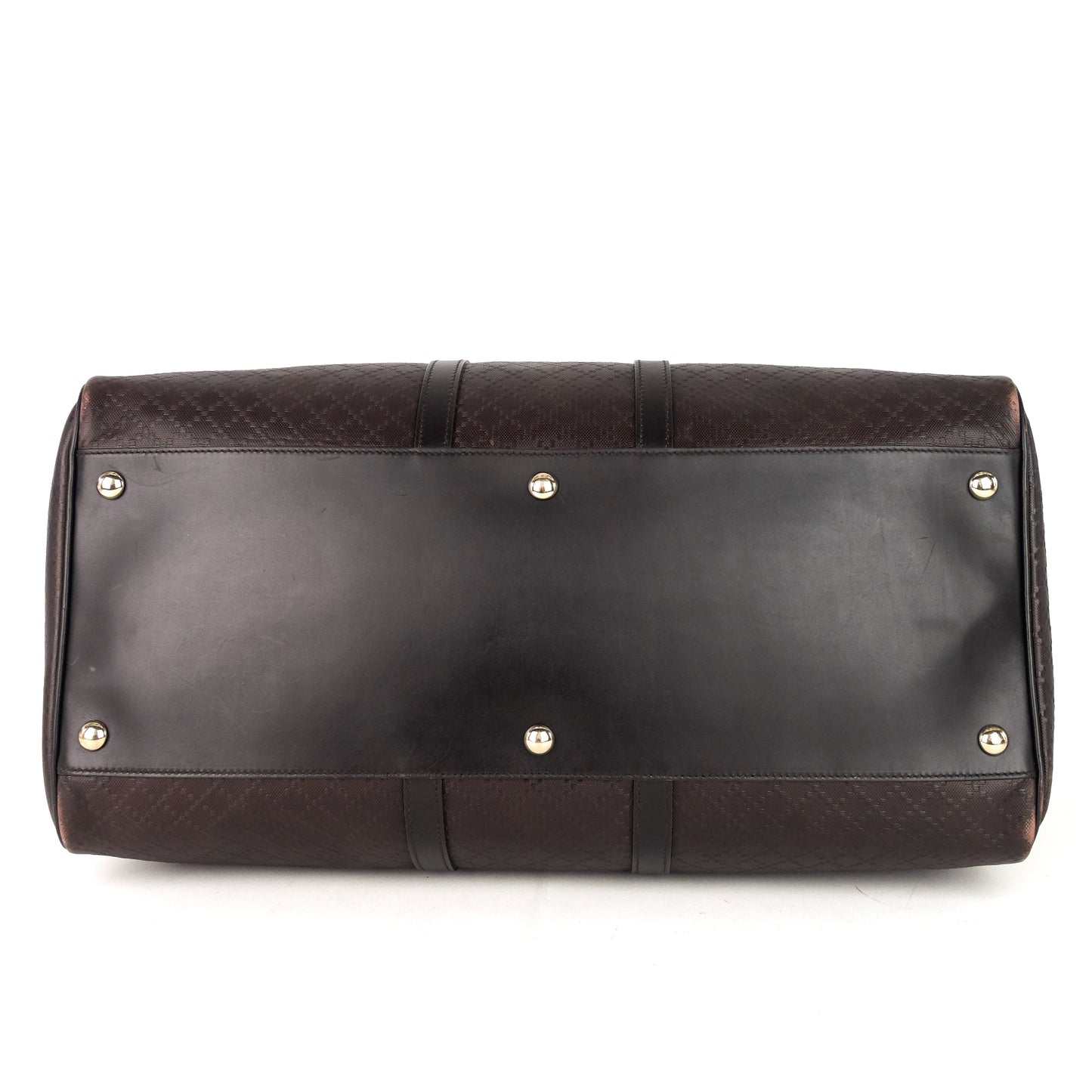 Gucci Bright Diamante Leather Carry-On Duffle Bag