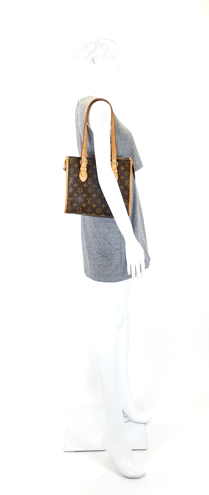 Louis Vuitto Popincourt Haut Monogram Canvas Shoulder Bag