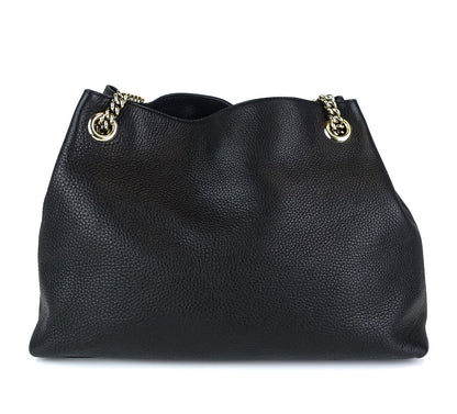 Gucci Soho Chain Strap Calf Leather Tassel Bag