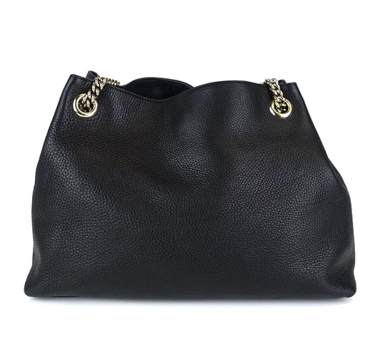 Gucci Soho Chain Strap Calf Leather Tassel Bag