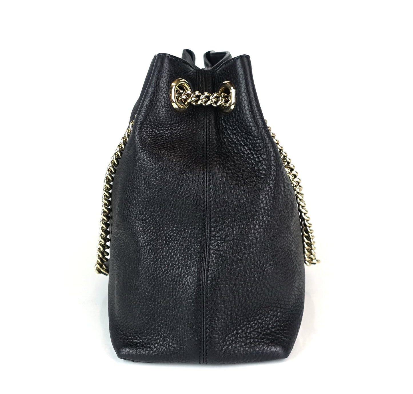 Gucci Soho Chain Strap Calf Leather Tassel Bag