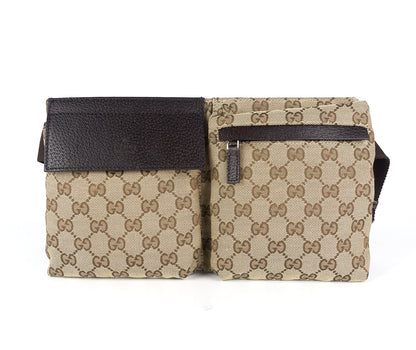 Gucci Monogram Canvas Belt Bag