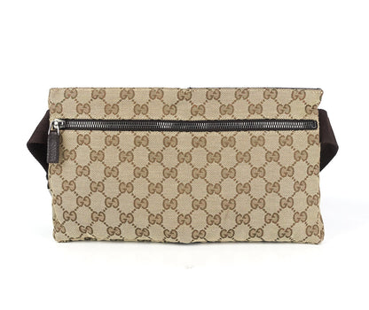 Gucci Monogram Canvas Belt Bag