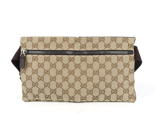 Gucci Monogram Canvas Belt Bag