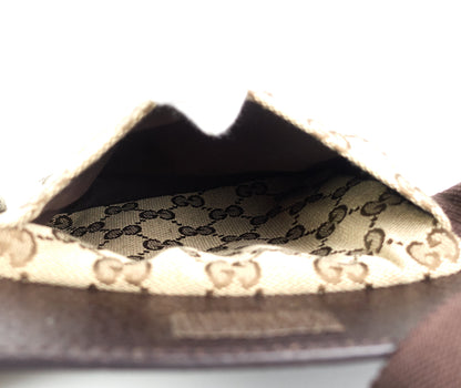 Gucci Monogram Canvas Belt Bag