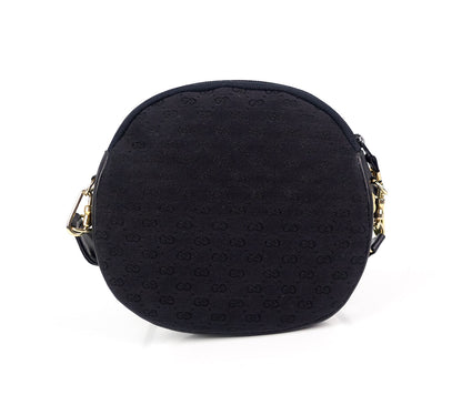 Gucci Monogram Canvas and Leather Vintage Bag