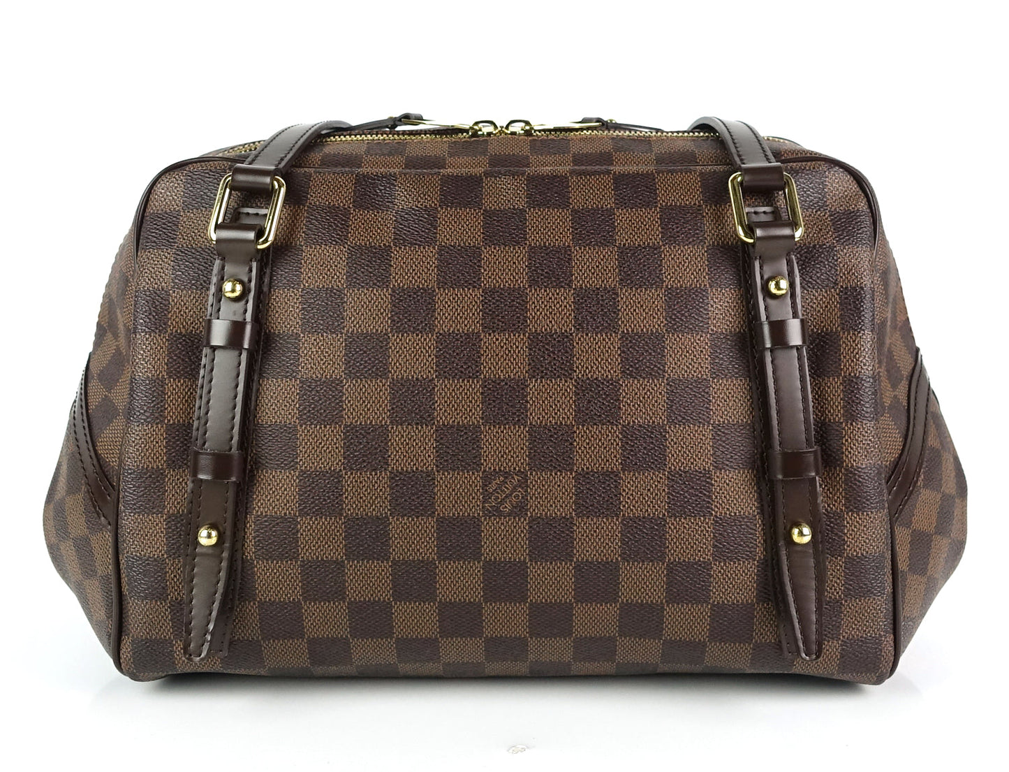 Louis Vuitto Rivington GM Damier Ebene Canvas Bag
