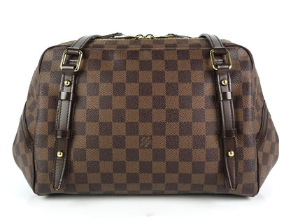 Louis Vuitto Rivington GM Damier Ebene Canvas Bag