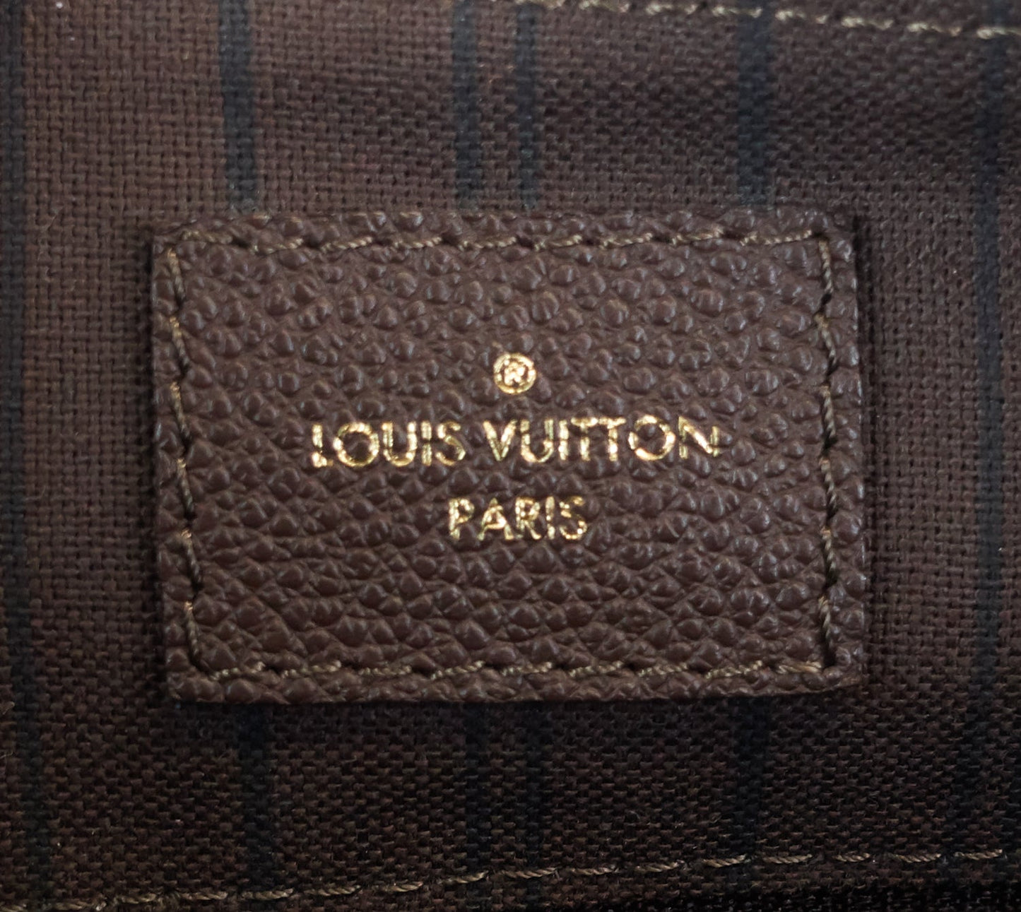 Louis Vuitto Speedy 25 Bandouliere Empreinte Monogram Leather Bag