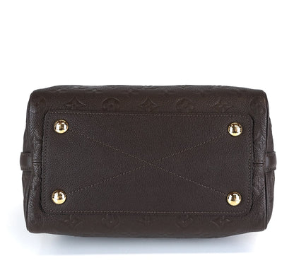Louis Vuitto Speedy 25 Bandouliere Empreinte Monogram Leather Bag