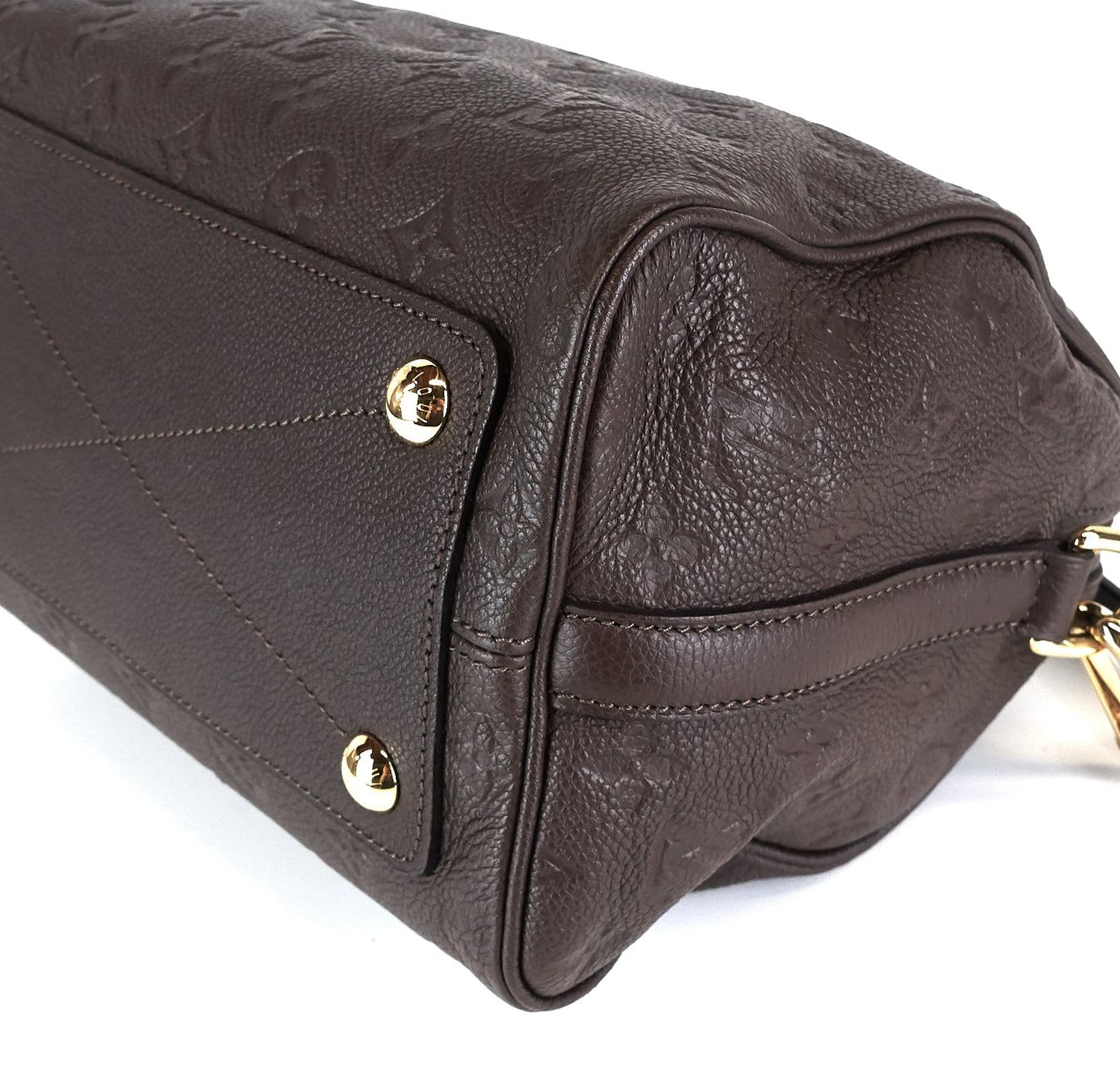 Louis Vuitto Speedy 25 Bandouliere Empreinte Monogram Leather Bag