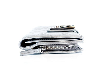 Gucci Guccissima Leather Continental D-Ring Wallet