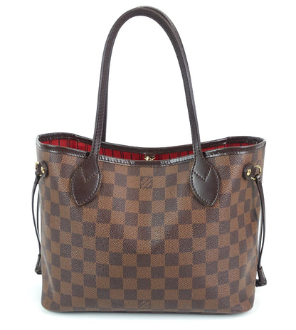 Louis Vuitto Neverfull PM Damier Ebene Canvas Bag